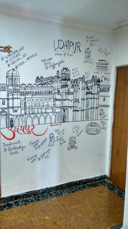 Eltravo - Hostel Udaipur Ngoại thất bức ảnh